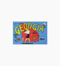 Vintage Greetings from Georgia Art Board