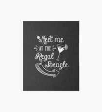 Three's Company TV Show - Meet Me at the Regal Beagle Art Board