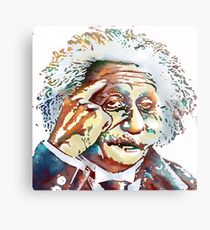 Albert Einstein Metal Print