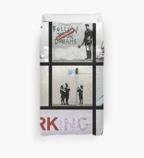 BANKSY MONTAGE 01 Duvet Cover