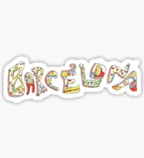 Barcelona Gaudi Sticker