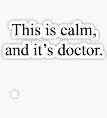 Spencer Reid / Matthew Gray Gubler Criminal Minds Quote Art Sticker