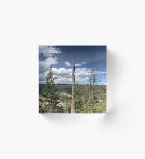 Grand Staircase Escalante National Monument Acrylic Block