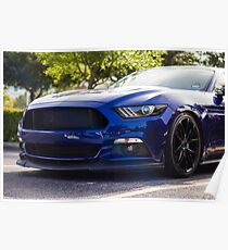 Ford Mustang S550 Poster