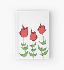 Rote Tulpen Notizbuch