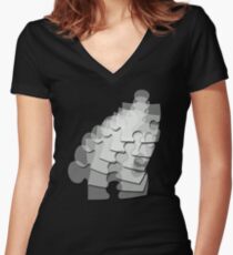 JigSaw Women's Fitted V-Neck T-Shirt