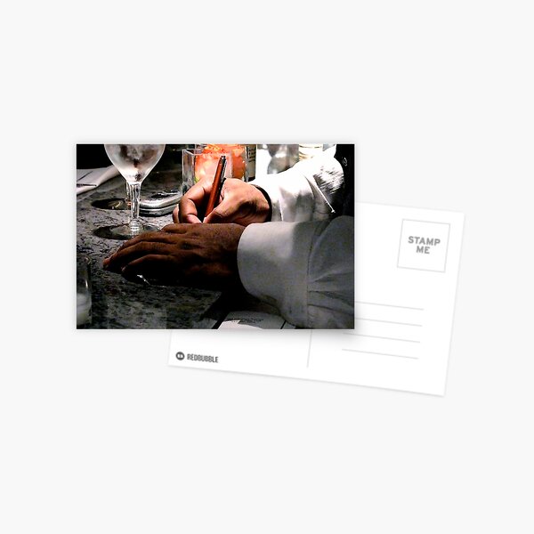 Check, Please ... Postcard
