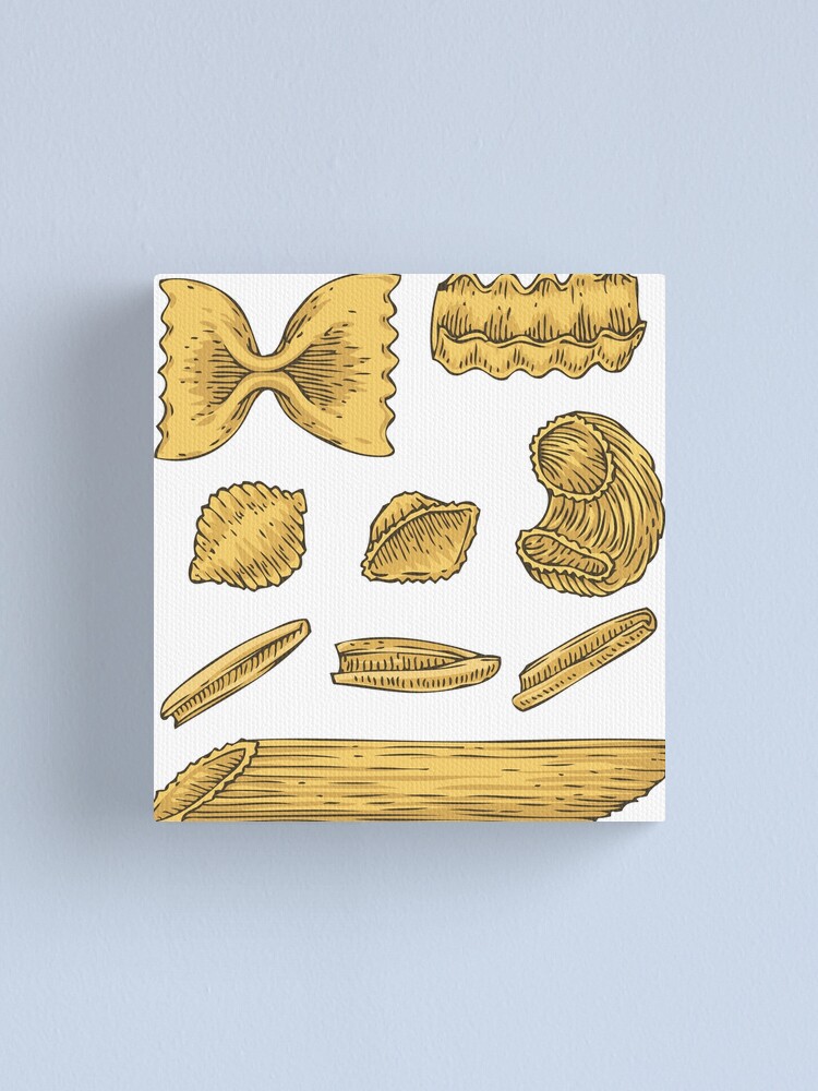 Alternate view of Pasta Canvas Print