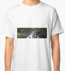Wild Scottish Waterfall Classic T-Shirt