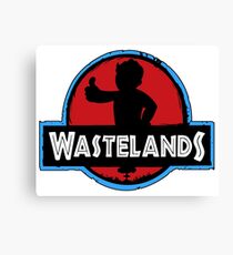 wastelands park movie game funny humor old parody apocalypse Canvas Print
