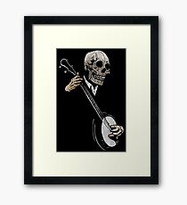 Skullboys' Banjo Blues Framed Print