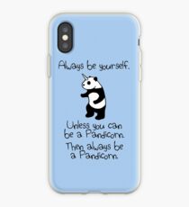 Sei immer du selbst, es sei denn du kannst ein Pandicorn sein iPhone-Hülle & Cover