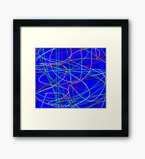 Photon Trails Framed Print