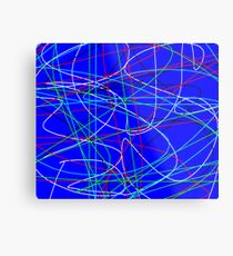 Photon Trails Metal Print