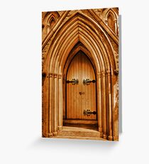 The Door Greeting Card
