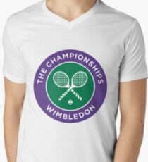 Wimbledon Men's V-Neck T-Shirt
