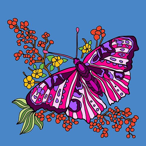 Butterflies 067 (Style:2)