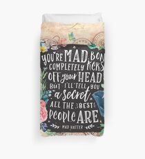 Mad Hatter Duvet Cover