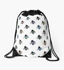 Fancy Claptrap Rainbow Drawstring Bag
