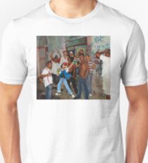 It's a pokemon world. Unisex T-Shirt
