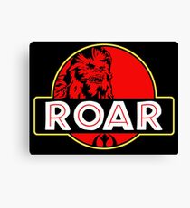 Roar Park funny tv show movie parody old classic Canvas Print