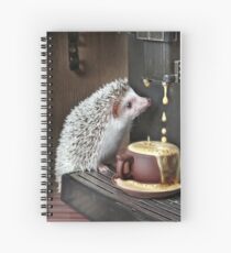 "wake up dear your coffee is ready" Spiral Notebook