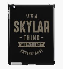 Skyler Thing iPad Case/Skin