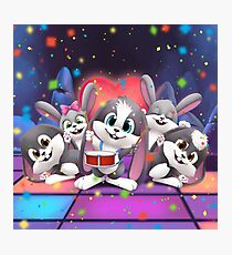 Schnuffel Bunny Party Fotodruck