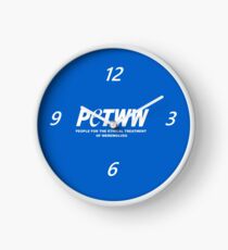 People for the Ethical Treatment of Werewolves Clock