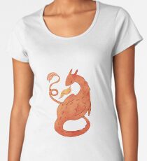 Orange Dragon Women's Premium T-Shirt