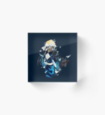Raikage Static Shock (black jacket) Acrylic Block