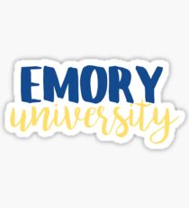 Emory University Sticker