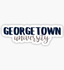 Georgetown University Sticker