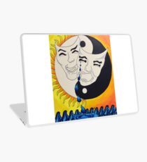 Tragedy vs Comedy Laptop Skin