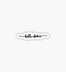 Hallo Schatz Sticker