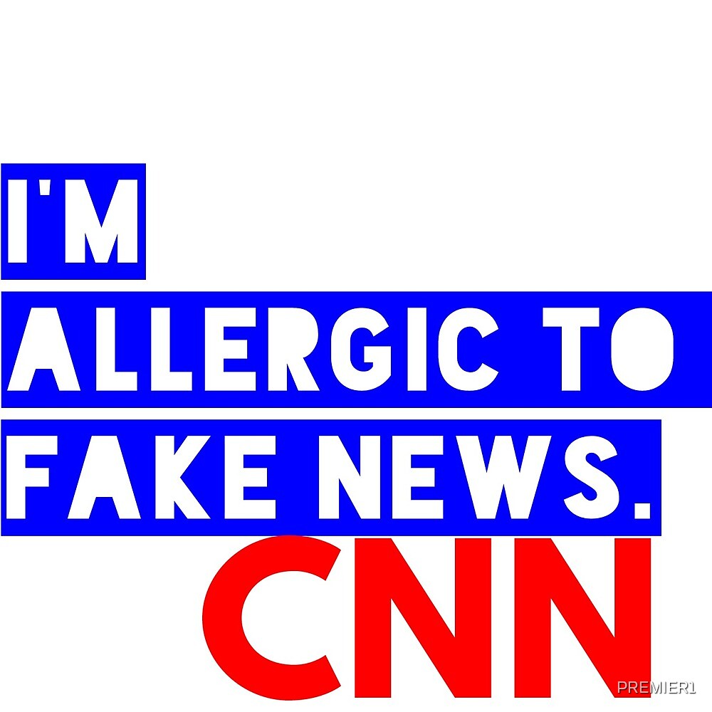 Fake News Cnn T Shirt By Premier1 Redbubble 