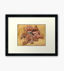childhood toys Framed Print