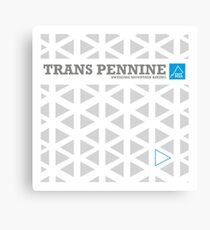 East Peak Apparel "Trans Pennine" Mountain Biking Canvas Print