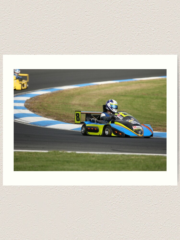 Alternate view of Superkart at the Island Art Print