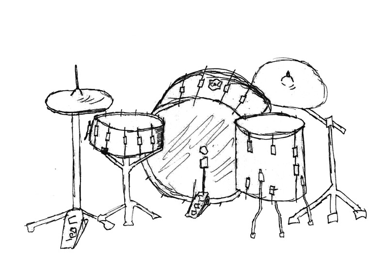 30+ Top For Drum Set Cartoon Drawing | Invisible Blogger