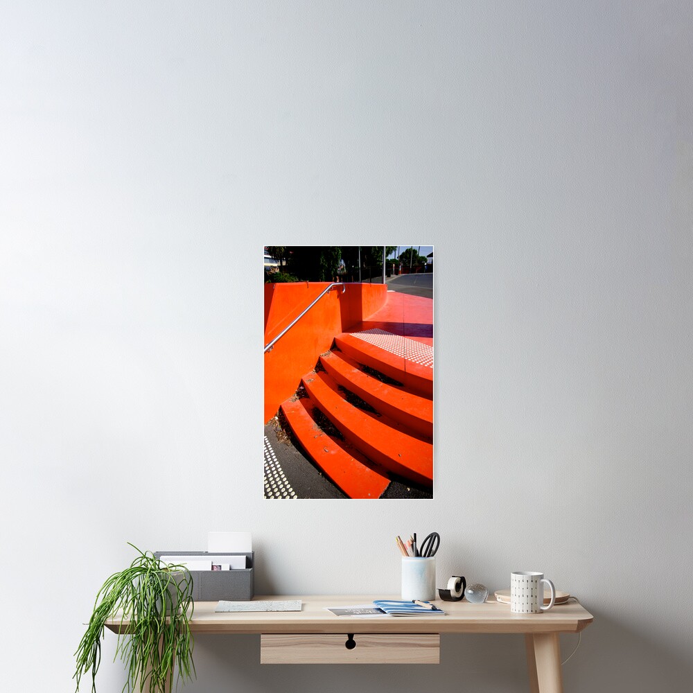 Station Red Poster