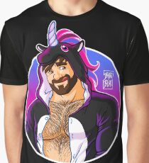 ADAM LIKES UNICORNS - DETAIL Graphic T-Shirt