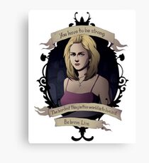 Buffy - Buffy the Vampire Slayer Canvas Print