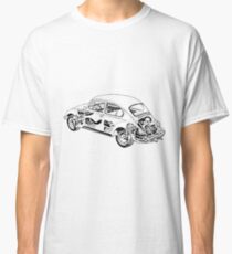 VW Beetle blueprint Classic T-Shirt