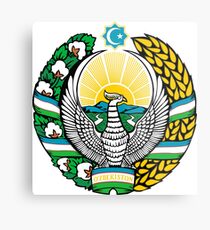 Uzbekistan Metal Print