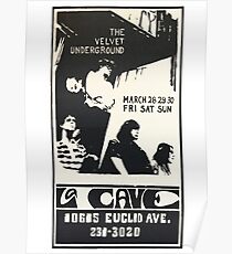 The Velvet Underground La Cave Poster
