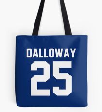 Clarissa Dalloway "25" Jersey Tote Bag