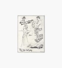 Graphic Novel Art: The Girl's No Good! Art Board
