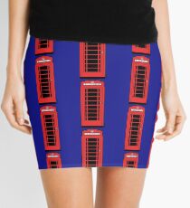 British Red Phone Box Mini Skirt