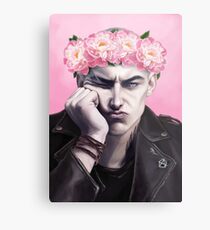 Flower crown Ronan Metal Print